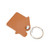 Pu Leather Elegant Keychain