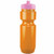Orange/Pink Blank - 22 Oz. Bike Bottle w/ Push Pull Lid - Solid Colors
