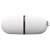 White Front - Boulder USB Flash Drive 4GB - Overseas