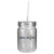 Clear Logo - 24 Oz. Plastic Mason Jar (Full Color Digital)