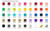 Zipper Color Chart - Continued All The Things Pouch 4CP Poly
