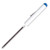 Bright Blue Imprinted - Pocket Screwdriver - Reversible 1/8" Flat Tip & #0 Phillips Blade w/Button Top