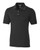 Black - Cutter & Buck Advantage Tri-Blend Pique Mens Polo