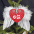 Solid Color Christmas Ornament - Heart