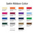 Solid Color Christmas Ornament - Heart