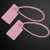 Pink Blank - Plastic Tamper Seal Self-Locking Tie Disposable