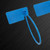 Royal Blue Blank - Plastic Tamper Seal Self-Locking Tie Disposable