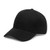 Black - Embroidered Baseball Cap w/ Bottom Full Color Sublimation