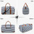 Canvas Weekender Bag With Toiletry