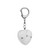 Heart Safety Alarm Keychain w/LED Light