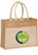 Canvas Pocket Jute Tote Bags (17.75"x13.75")
