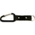 7 Cm Carabiner with Strap and Metal Plate