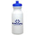 White/Blue Logo - Jockey 20 oz Economy Bottle with Push-Pull Lid