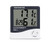 Indoor Digital C/F Thermometer Hygrometer Temperature Humidity Meter Clock
