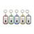 Back - LED Light Bottle Opener Keychain