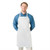 Wide Bib Butcher Apron w/ Custom Logo Full Length Apron