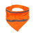 Orange Blank - Dog Safety Reflective Triangle Bandana Scarf