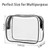 Clear Travel Toiletry Bag