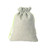 Light Green - Linen Drawstring Bag