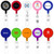 Round Retractable Badge Holder