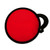 Red Blank - Jornikolor Collapsible Fan