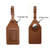 Group - PU Leather Luggage Tag With Airtag Holder