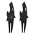 Black - Creative Shark Style Divot Tool