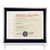 Black/Gold / 8.5" x 11" / (None) - Merit - Black