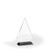 Brilliant Diamond Award with Black Wood Base, Medium - Engraved