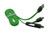 Green Blank - USB Micro 2-in-1 Cable