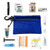 Blue Blank - Silver Travel Kit