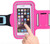 Pink Blank - 5.5'' Smart Phone Sport Arm Band w/Pouch