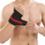 Black Blank Front View - Exercise Thumb And Wrist Support Braces
