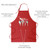 Additional Product View - 7 Oz. Adjustable Twill Bib Apron/ 2-Pocket