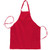 Red - 7.5 oz. Twill Fabric Butcher Apron USA Decorated (28" x 34")