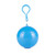 Sky Blue - Rain Poncho in Ball Keychain
