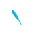 Blue - Small Size Feather-shaped Gel Pen