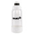 Translucent Clear Logo Front View - Tritan™ Bottle with Silicone Pet Bowl