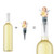 4 Pieces White Wings Angel Cupid Wine Stopper Cork