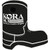 Black Logo - Boot Slide-On Scuba Sleeve for Bottles