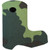 Green Camo Blank - Boot Slide-On Scuba Sleeve for Bottles