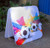 Double "Splash" A-Frame Kit + 2 Full Wrap Visuals 36"x36"