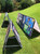 View 2 Logo - Double "Splash" A-Frame Kit + 2 Full Wrap Visuals 36"x36"