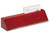 8.5" Red Piano Finish Desk Wedge w/Business Card Holder