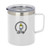 White Logo - 12 Oz. Vacuum Insulated Coffee Mug