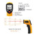 Orange Blank - Industry Non-Contact Digital Infrared Thermometer