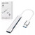 Ultra Slim Type C USB 3.0 Hub 4 Ports Works with MacBook, Ph