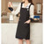 12 oz. Serge Kitchen Apron w/ Shoulder strap & 2 pockets