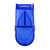 Blue - Transparent Pill Cutting Box