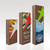 Stars - Walnut Award 7" Rectangular - Number